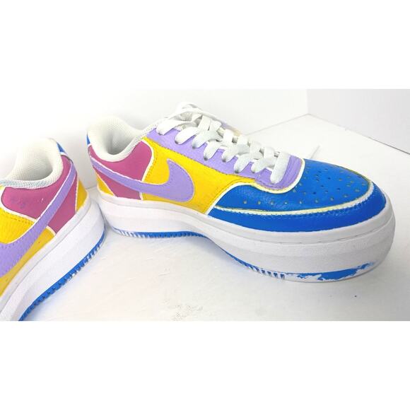 Nike W Nike Court Vision Alta Ltr DM0113-100 Custom Colors Women Size 6 - Picture 5 of 16